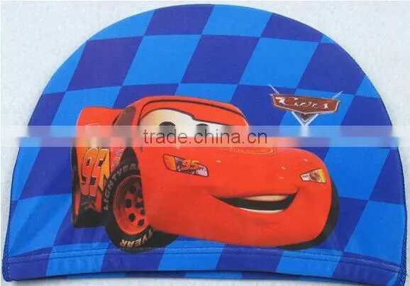 SGS Approved Ironman Swim Cap, Children Fancy Pattern Design photo-2