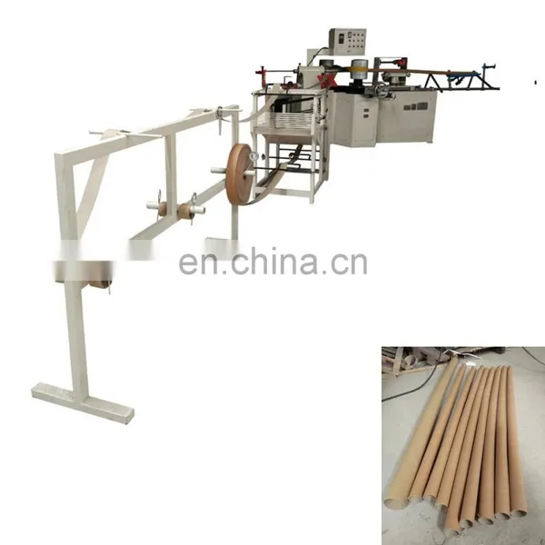 Automatic kraft paper paper core processing machine