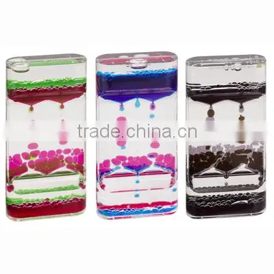 Small Hourglass Sand Timer, Acrylic Liquid Gel Timer Hourglass