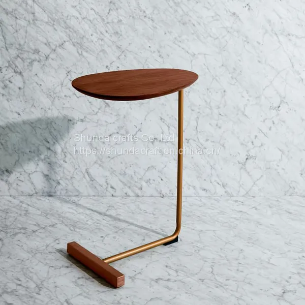 Coffee Tables Folding Design Nordic End Sofa Metal Gold Round Modern Luxury Coffee Side Tables for Living Room Furniture photo-2