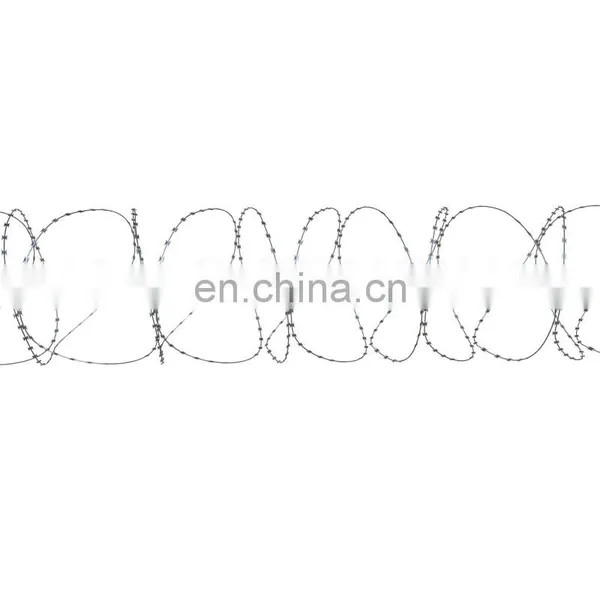 Factory Supply Airport Perimeter Barbed Wire Fence photo-4