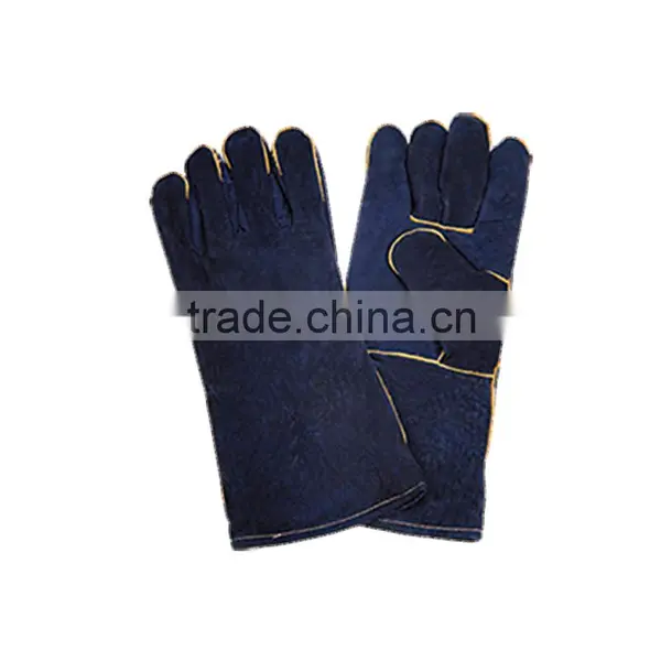 Popular Design Welding Leather Gloves, Leather Welding Gloves, Glove With Long Sleeve LG033 photo-4