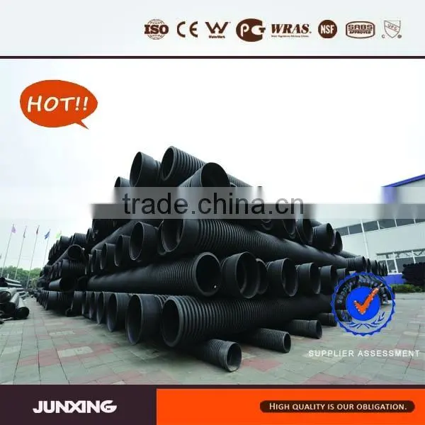 New Zealand Market Hdpe Culvert Pipes in Road and Rail-road Construction 300mm x 6m photo-6