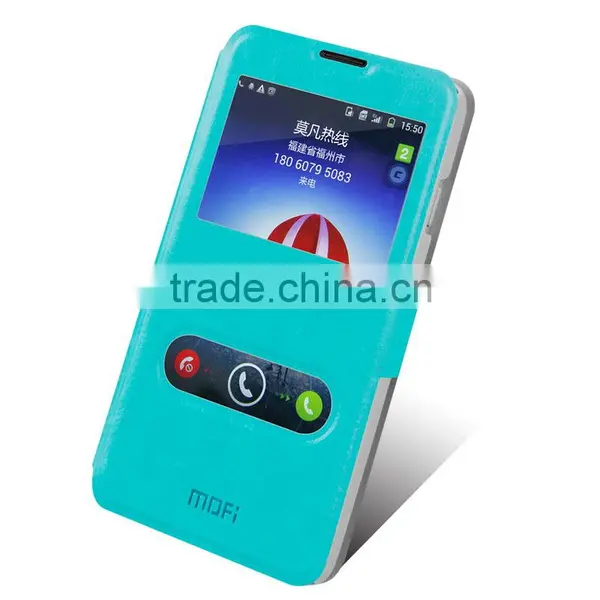 MOFi Case Celular Leather Flip Dot View Cover for Coolpad Dazen F1, Mobile Handset Coque Back Housing for Coolpad 8297 photo-5