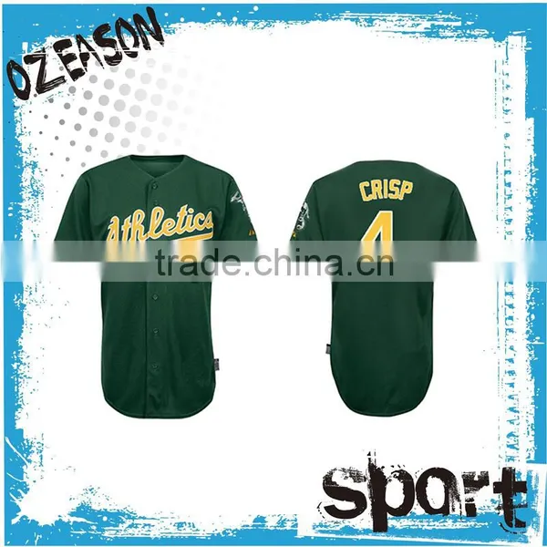 Cheap Custom Sublimated Plain Baseball Jerseys photo-2