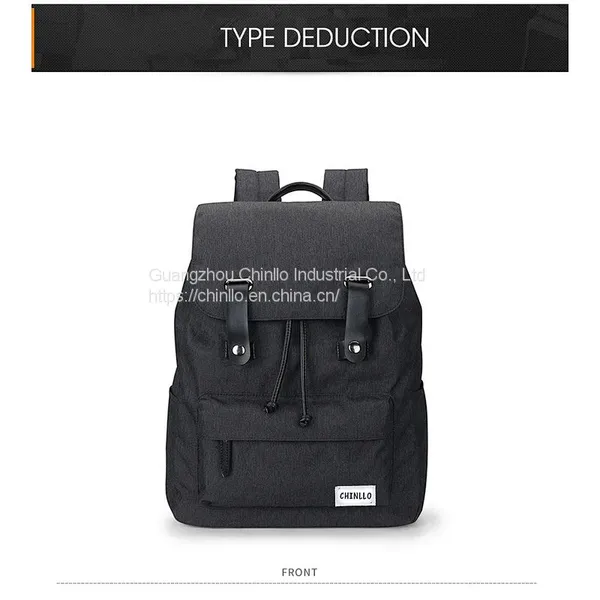 Fashionable Korean Business Backpack New Shelves Waterproof Casual Backpack Small Fresh Wild Student Backpack CLG20-1109 photo-2