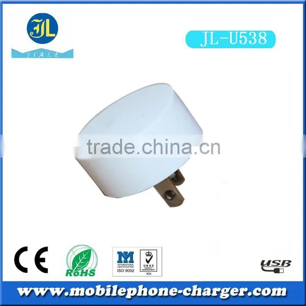 Round Wall Charger With EU US Plug Superior Rapid Usb Travel Charger photo-3