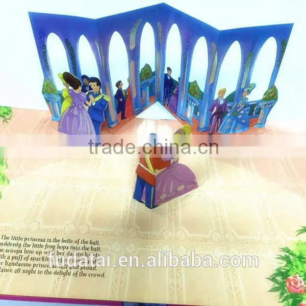 FDT Customizes Hard Cover Cheap Children 3D Pop-up Book Printing photo-4