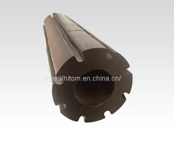 Solid Hollow Fluted Grooved Ferrite Impeder Ferrite Core Ferrite Rod Magnetic Bar for Tube mill