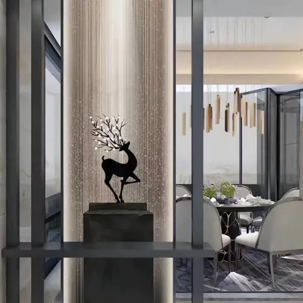 High-Class Decorative Fabric Laminated Glass Art Glass Fabric Wire Glass for Bathroom Living Room photo-4