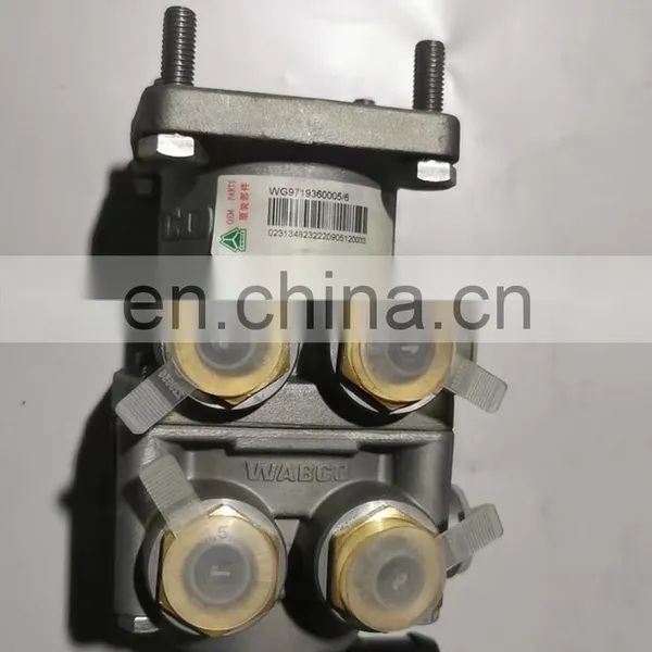 China Heavy Duty Truck HOWO Truck Brake Valve Wg9000360520Wg9719360005 photo-2