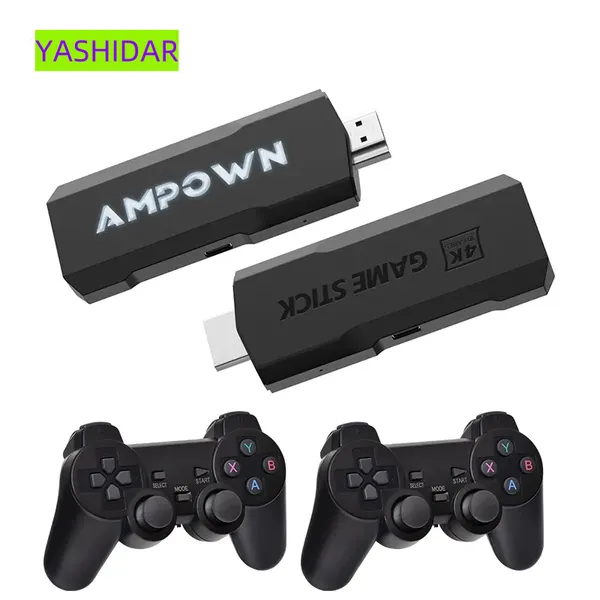 Gd20 Video Game Consoles Game Stick 4k Video Game Console With Led Logo 2 Usb Port Consolas De Videojuegos photo-4