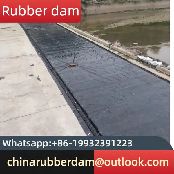Production and Installation of Rubber Dam Landscape Dam and Water Retaining Dam