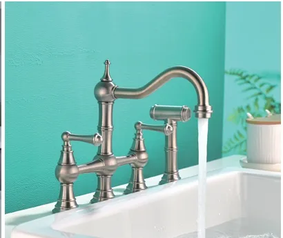 Keep the Kitchen Fresh and Hygienic Cleaning is Easy and Convenient Multi-functional Design Pot Filler Mixer Series photo-5
