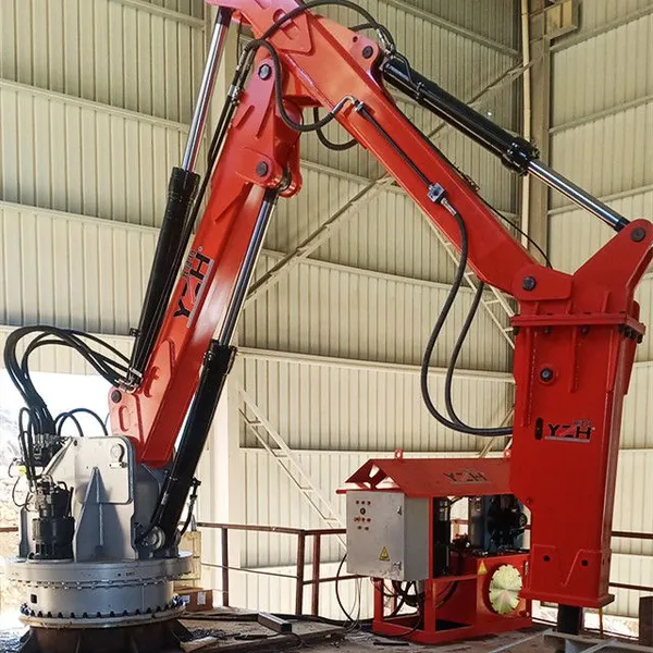 Stationary Type Rock Breaker Boom System BHB350 photo-3