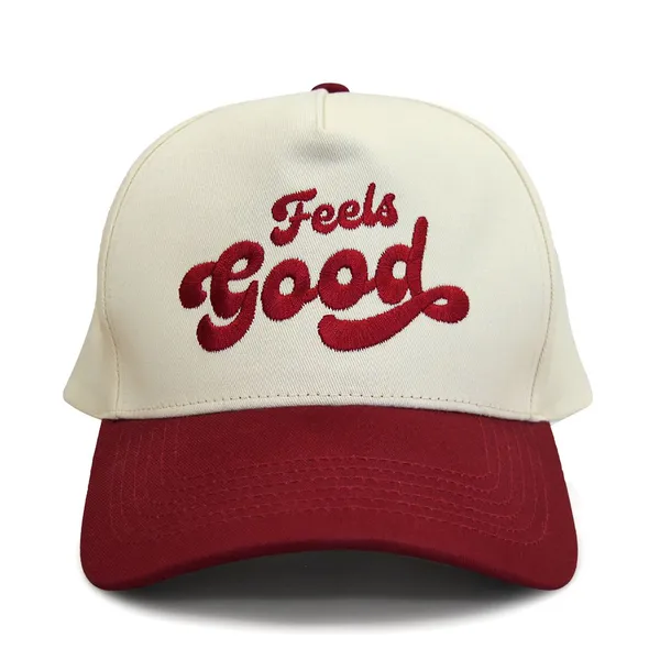 Premium 100% Cotton Baseball Caps Two Tone Available With High-Quality Embroidery Cap and Hats Wholesale photo-2