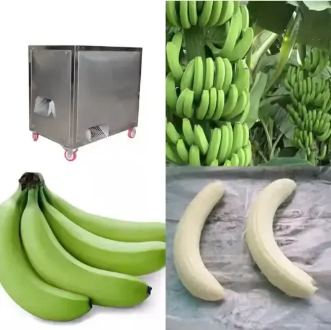 New Industrial Green Banana Peeling Machine Processing Machine for Peeling Raw Bananas for Farm Industries With a New Motor photo-6