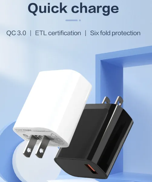 Fast Charging Adapter With QC3.0 Protocol, Compatible With Major Smartphone Brands photo-5