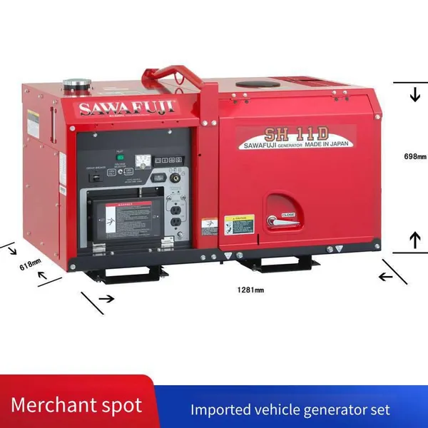 Borui Chenxiang Original Imported Zetor 10kw Single-phase Gasoline Generator Model Sh11000ha photo-2