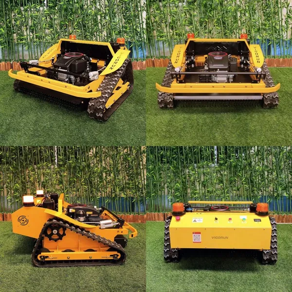 Robot Lawn Mower Crawler 800mm Cut 60 Degree Slope Worm Gear Self Locking for Hillside Vineyard photo-2