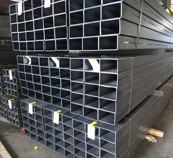 A36 Q235B ERW Welded Carbon Hollow Section Steel Tube Square and Rectangular Tube photo-3