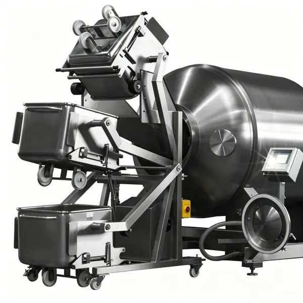 Industrial Refrigerated Vacuum Meat Tumbler