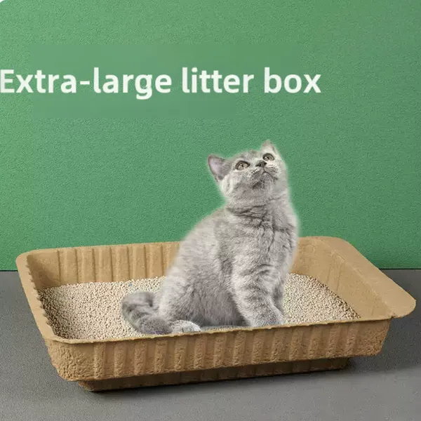 Eco-Friendly odor proof  Disposable Cat Litter Box – Compostable & Biodegradable