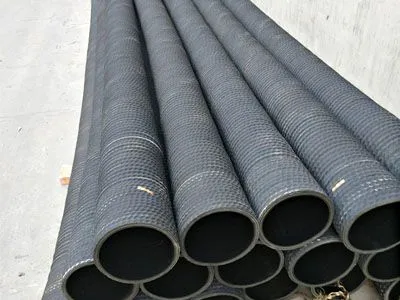 Oil Resistant Flat End Wear Resistant Rubber Hose With 1.0MPa Working Pressure photo-2