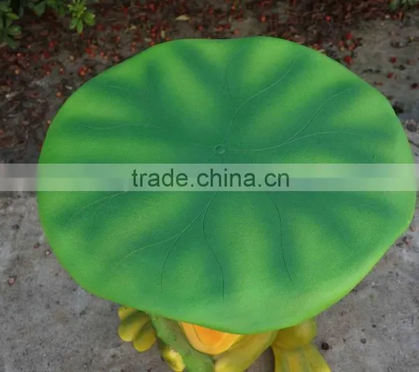 2015 Hot Sales Cheap Wholesale Magnesia Craft Lotus Tables and Frog Chairs photo-2