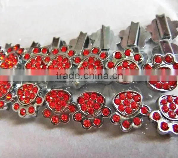10mm Rhinestone Slide Charms for Pet Collar photo-3