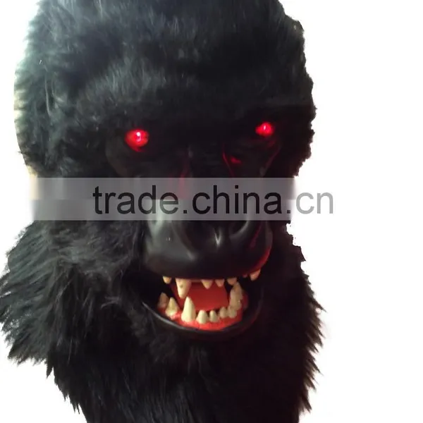 Plush Animal Mask Wholesale / Mask for Party Gorilla Moving Moth Mask photo-4
