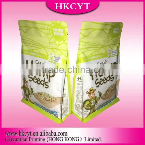 Square Bottom Plastic Bag Flat Bottom Bag photo-3