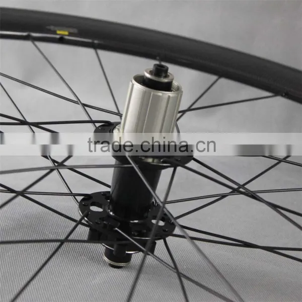 Carbon Road Bike Wheels 50 mm Clincher &tubeless Wheelsets photo-3
