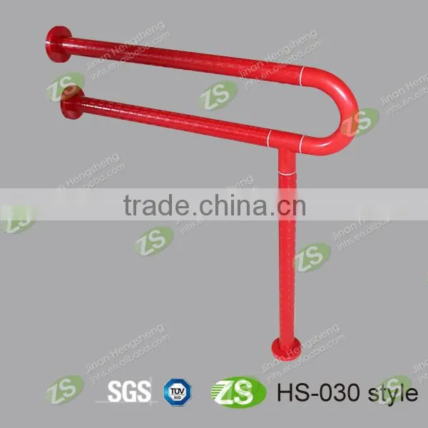 High Quality New Design Wall Mounted Stainless Steel Auto Assist Grab Bar for Bathroom With Nylon Cover photo-2