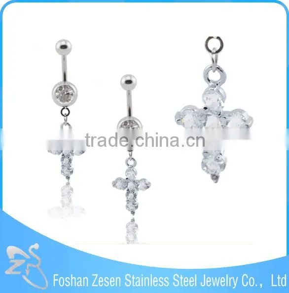 Stainless Steel Body Jewellery Navel Ring Fake Belly Button Piercing photo-6