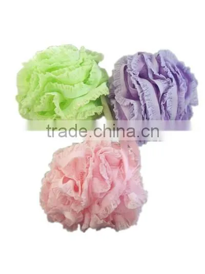 Lace Colorful Bath Sponge