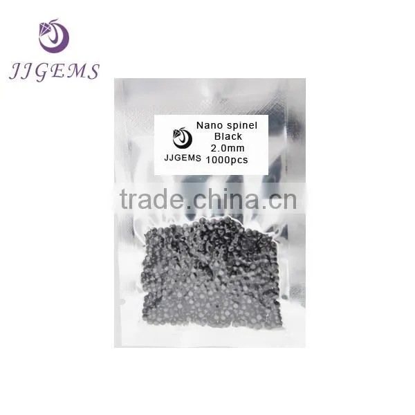 Wholesale Factory Price 2.0mm Natural Black Spinel Beads