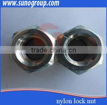 zinc plated butterfly lock wing wheel nuts lock