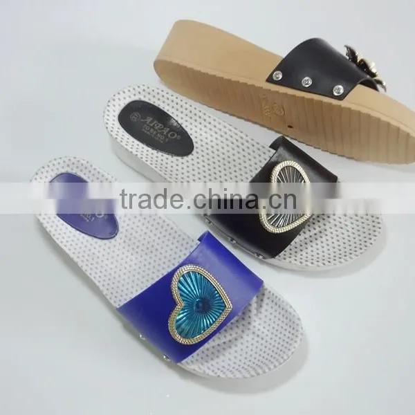 New Design Design High Heel Ladies PCU Slippers photo-3