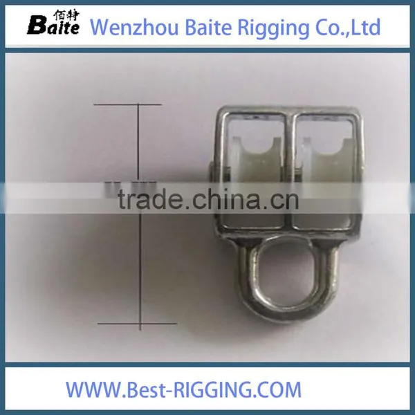 NYLON DOUBLE RIGID PULLEYpulleys Double Wheel photo-3