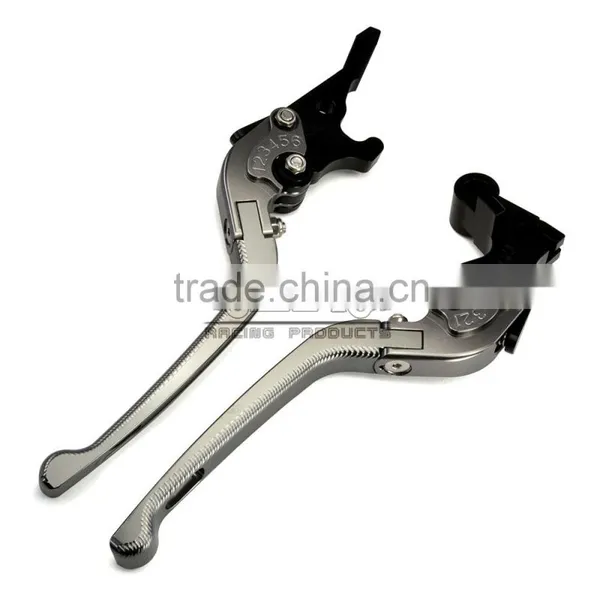 BJ-LS-008 Special Design 3D Long CNC Folding Motorcycle Hand Brake and Clutch Lever for Yamaha YZF R25 photo-3