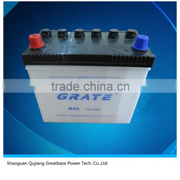 N45L-12V45Ah Dry Charge Battery