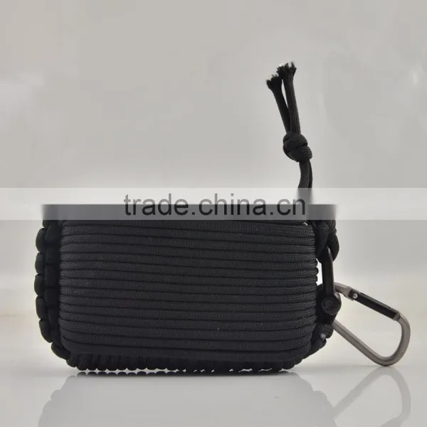 Paracord Emergency Outdoor Survival Kit With Carabiner photo-3