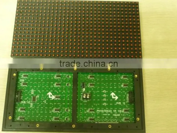 P10 Led Module, Outdoor Waterproof P10 Red Led Sign Module, Popular Scrolling Programmable Led Sign photo-3