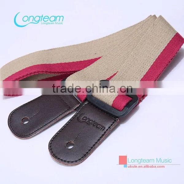 Leather Guitar&ukulele Strap With Cotton Tape,high Quality Belt for Wholesale,Rainbow Series photo-5