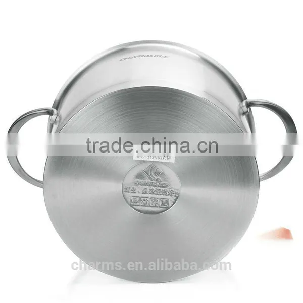 2016 High Quality Stainless Steel Cookware Set With Induction Bottom& Stainless Steel Food Steamer With Steel Lid photo-4