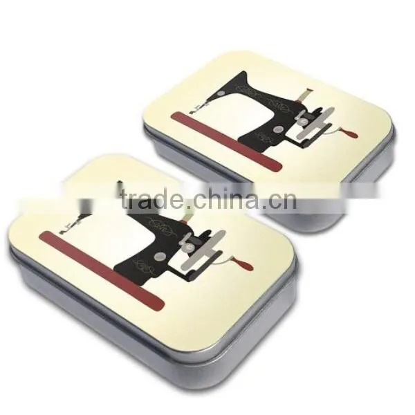 Wholesale Premium Quality Home Sewing Tin Box With Handle photo-2