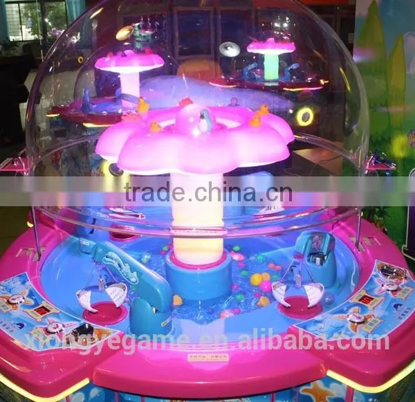 Toy Claw Machine Rainbow Paradise Coin Operated Mini Vending Machine photo-2