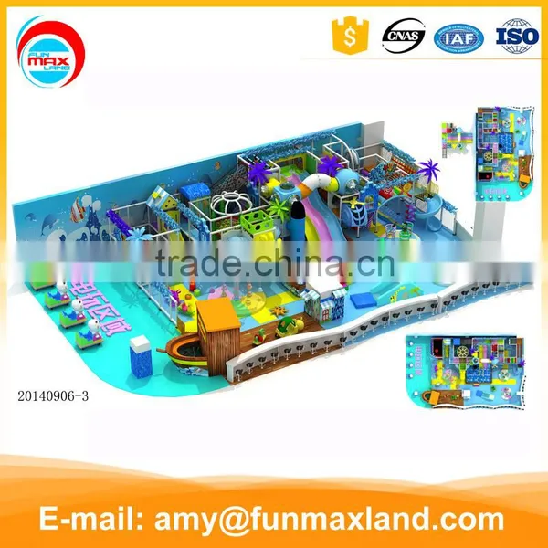 2016 New Design Naughty Castle Indoor Playground