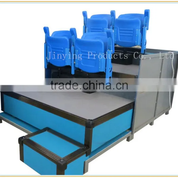 For Multipurpose Indoor Athletic Venues Retractable Telescopic Bleachers photo-6